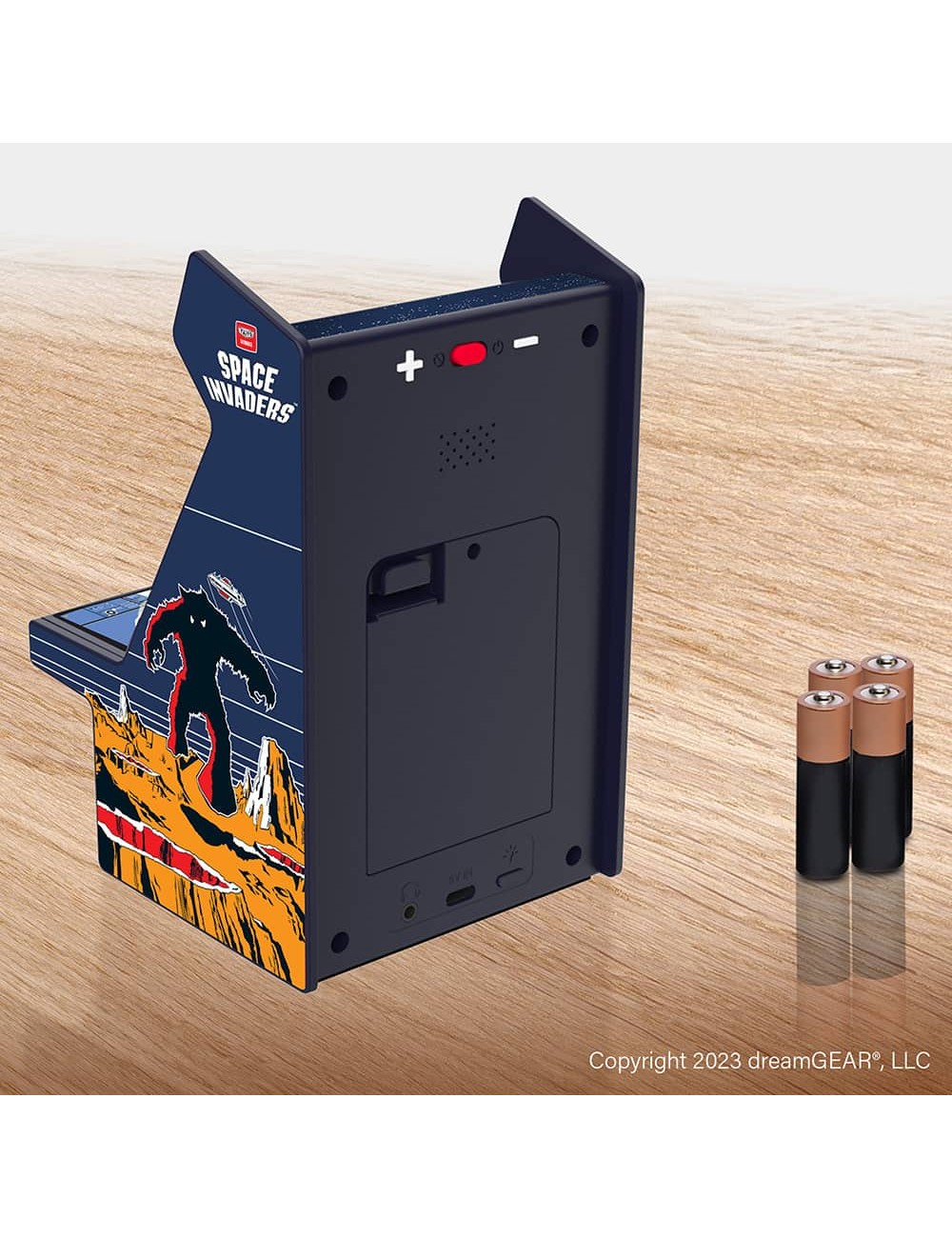 Micro player space invaders 6,75 inch