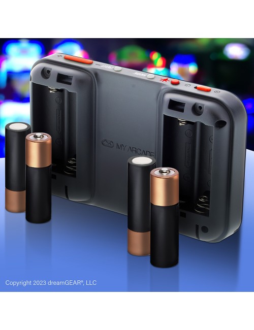 Pocket player space invaders portable