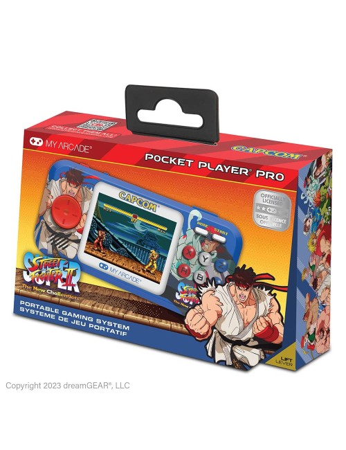 Pocket player street fighter ii portable