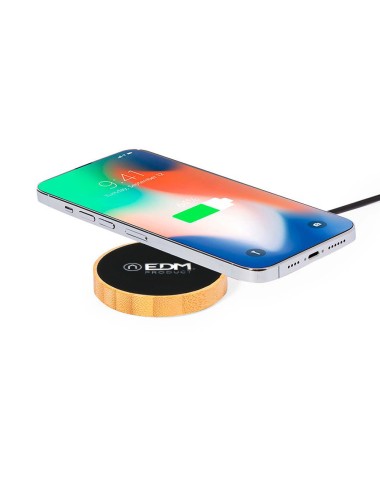 Cargador inalámbrico circular 15 w ø6,8 x 1,1 cm