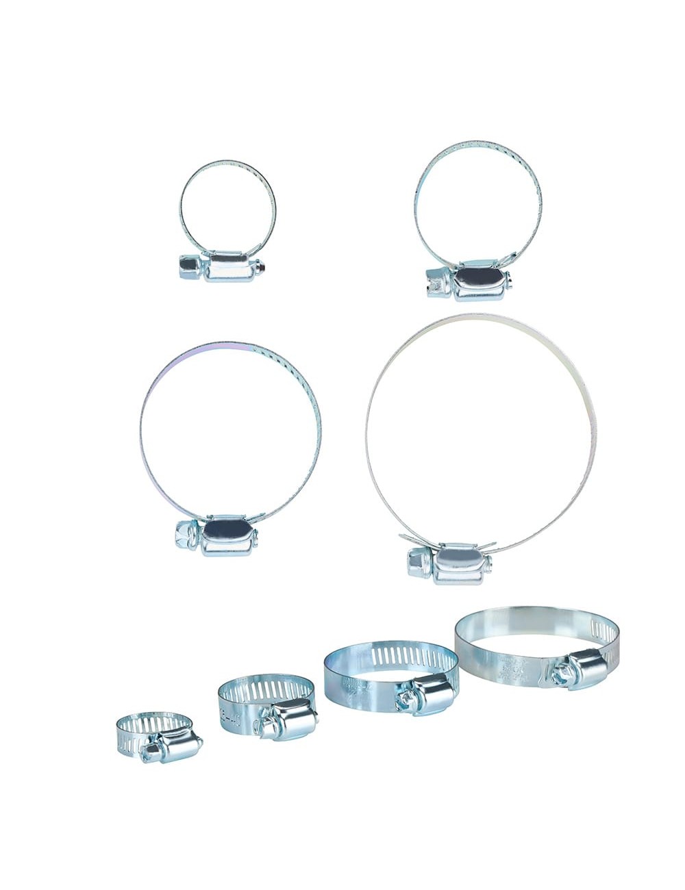 Surtido de abrazaderas, 20 piezas