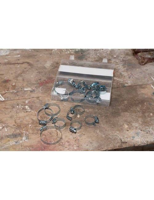 Surtido de abrazaderas, 20 piezas