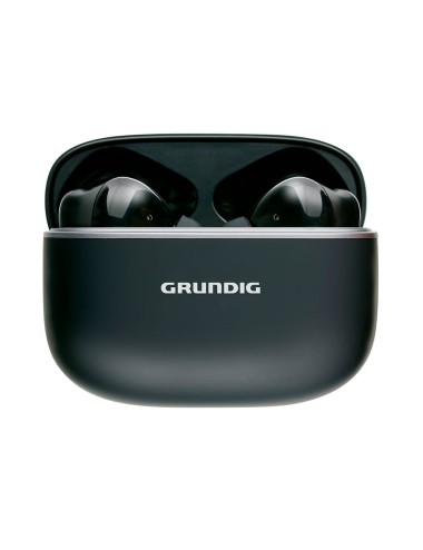 Auriculares earphone bluetooth con estuche negro