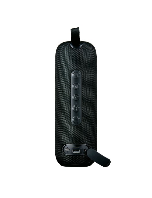 Altavoz bluetooth 10 w con 8 modos de luz ø8 x 24 cm