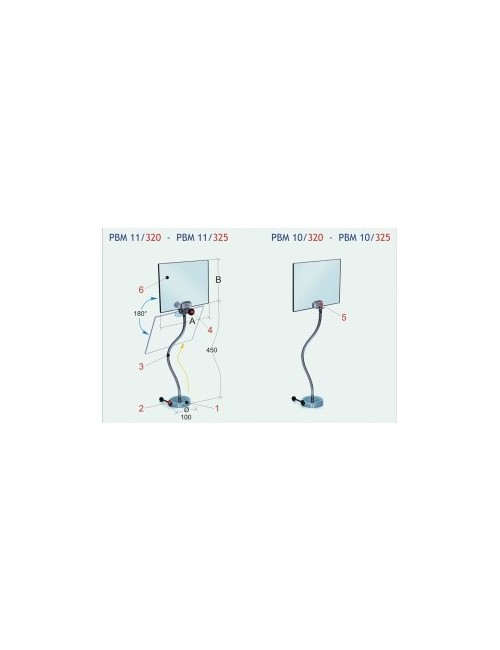 PBM 11/325 PROTECTOR BASE MAGNETICA 350x250 PMB 11\325