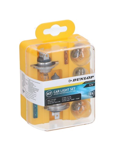 Set luces coche h7, 12 v, 9 piezas