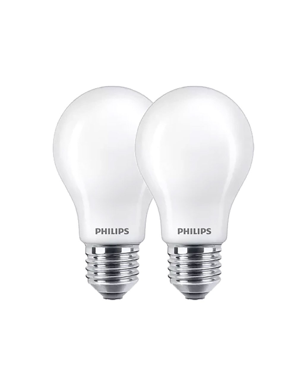 Bombilla estándar led e27 9 w 1055 lm 4000 k luz día, 2 uds