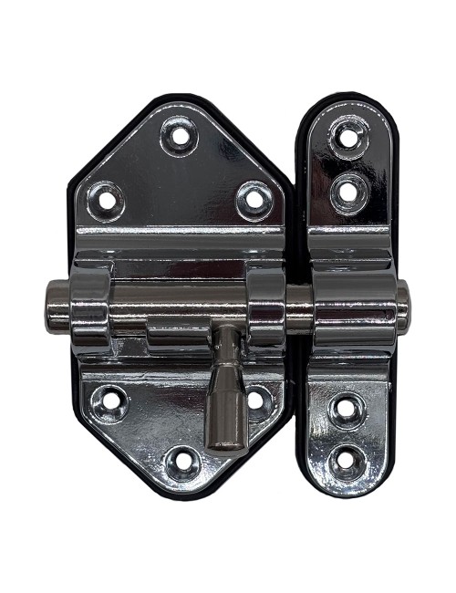 Pasador reforzado base plástica 40 mm cromo