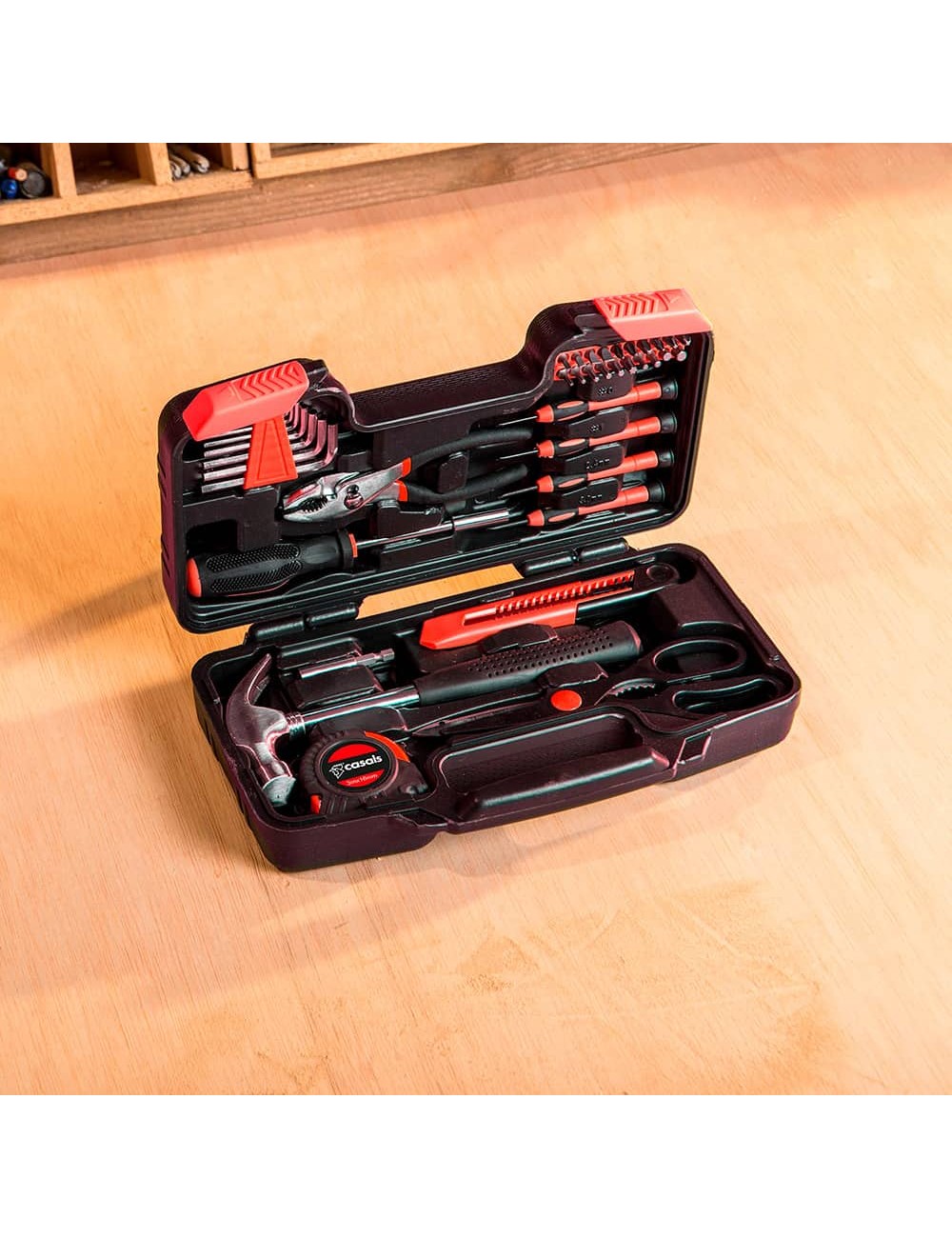 Maletín de herramientas hh39, 39 piezas
