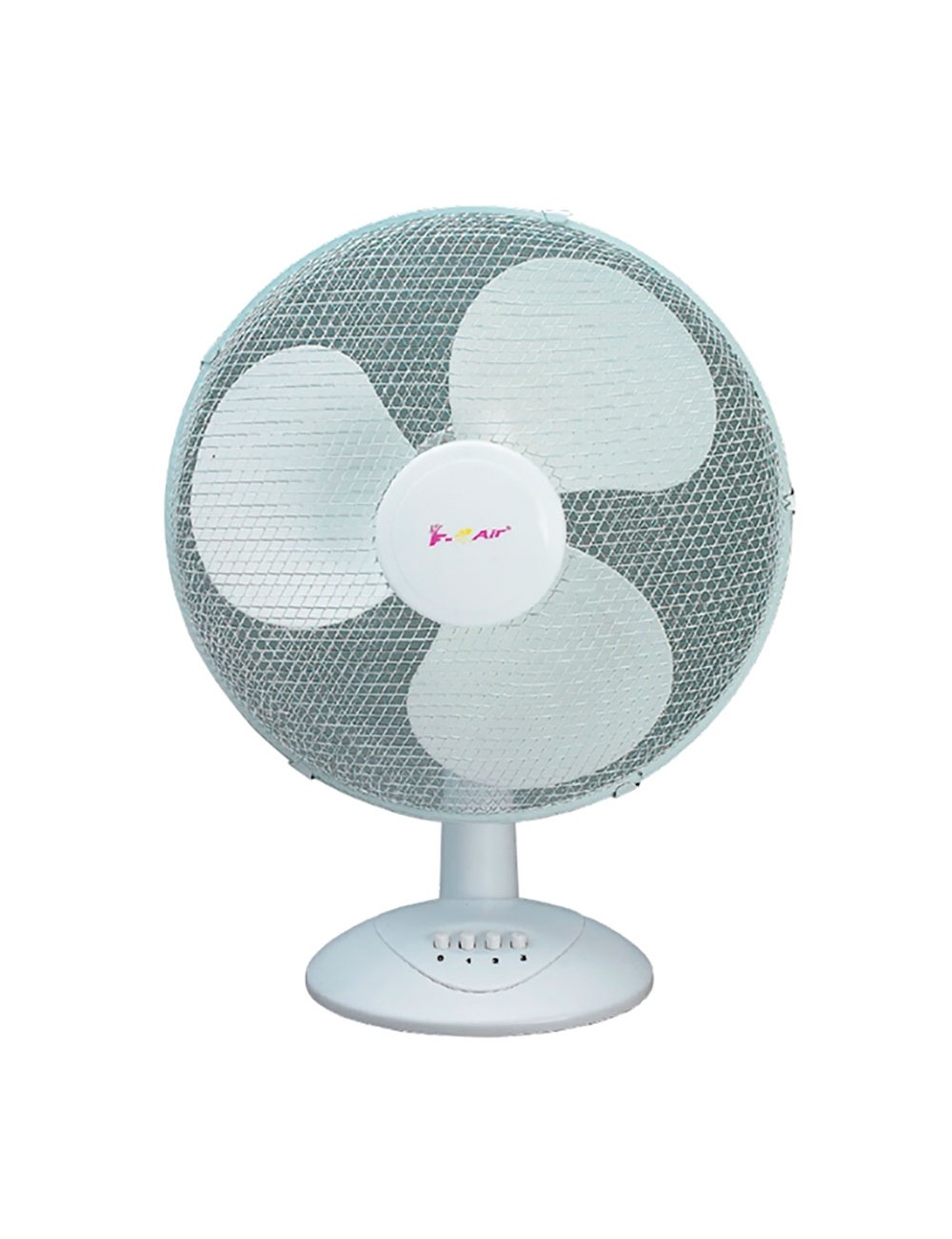 Ventilador sobremesa, 45 w, ø40 cm, 3 velocidades, blanco