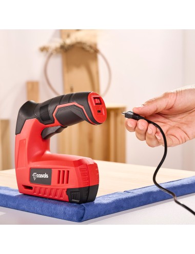 Grapadora / clavadora a batería csg3620 4 v 1.3 ah carga con usb