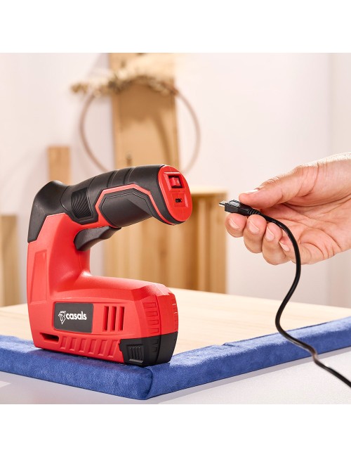 Grapadora / clavadora a batería csg3620 4 v 1.3 ah carga con usb