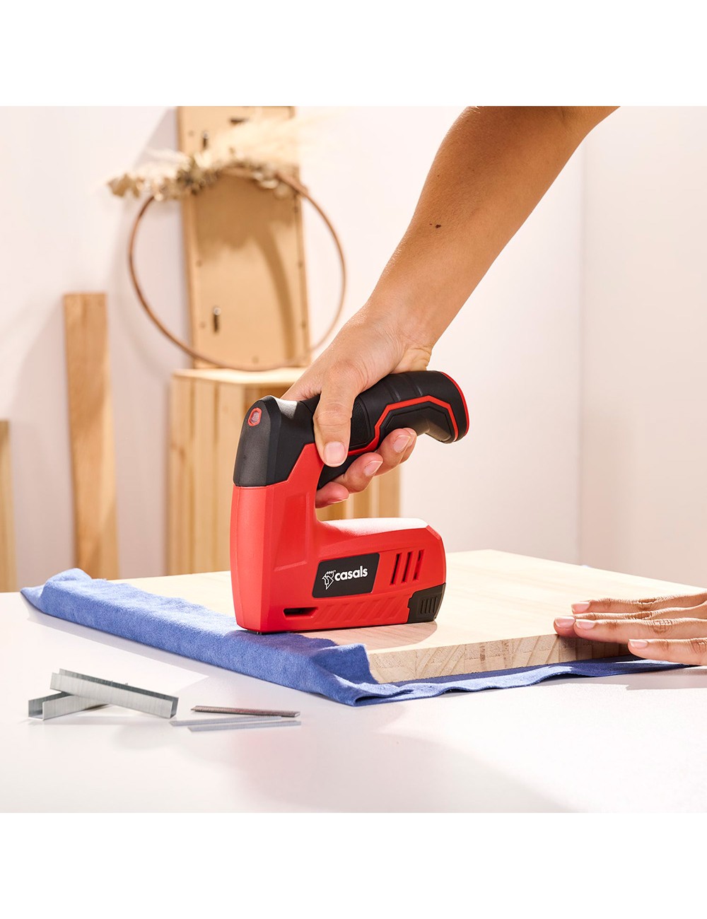 Grapadora / clavadora a batería csg3620 4 v 1.3 ah carga con usb