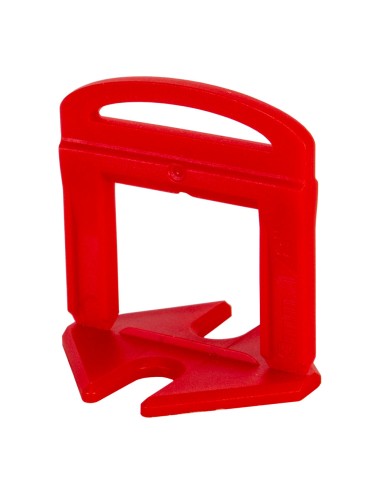 Brida delta level system 3 mm / 6-15 mm, roja, bolsa 100 uds