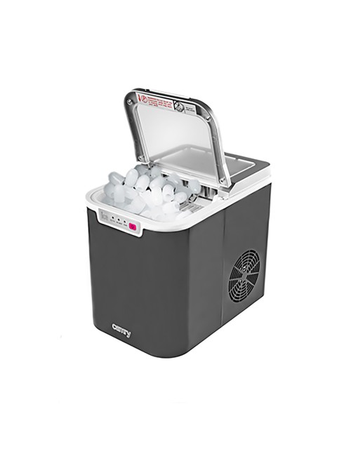 Máquina de cubitos cr8073, negra, 74-87 w, 35,5 x 25 x 32 cm