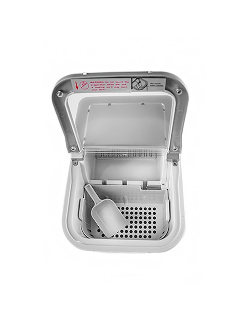 Máquina de cubitos cr8073, negra, 74-87 w, 35,5 x 25 x 32 cm