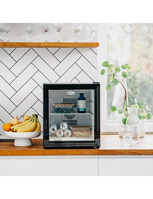 Nevera termoeléctrica ad8088, negra, 29 l, 38 x 47,1 x 45 cm