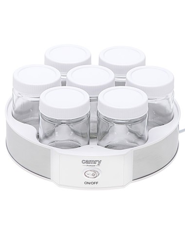 Yogurtera cr4519, blanca, 20 w, ø24 x 11,5 cm