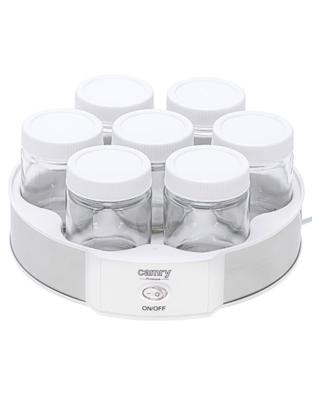 Yogurtera cr4519, blanca, 20 w, ø24 x 11,5 cm