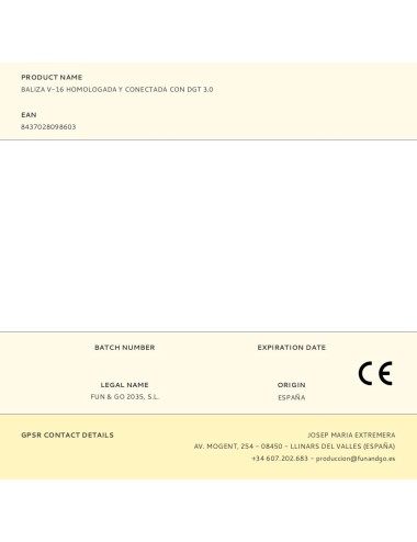 Baliza v16 de emergencia homologada conectada geolocalizable con dgt 3.0 isse safety light