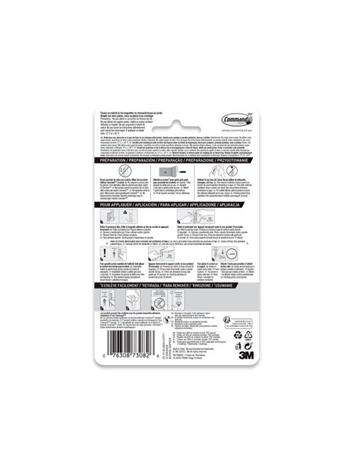 Gancho doble, grande, níquel satinado, 1 ud + 2 tiras,carga max 1,8 kg