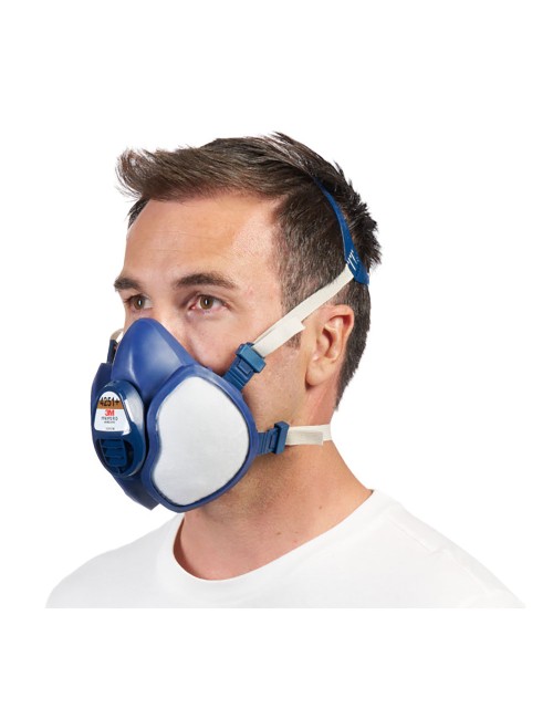Mascarilla con filtros integrados 4251+, vapores orgánicos a1p2