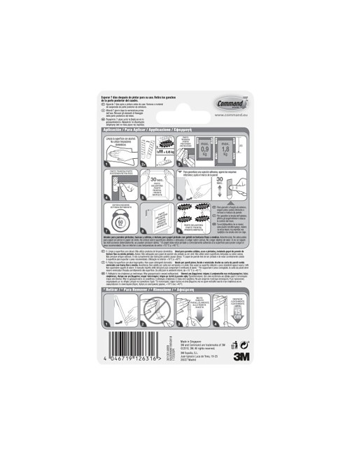 Tiras pequeñas para colgar cuadros