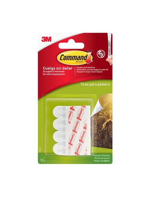 Tiras para pósteres, 12 uds
