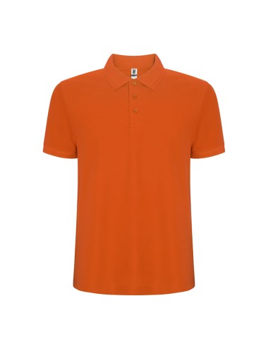 Polo pegaso premium naranja t.s