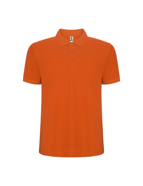 Polo pegaso premium naranja t.xl