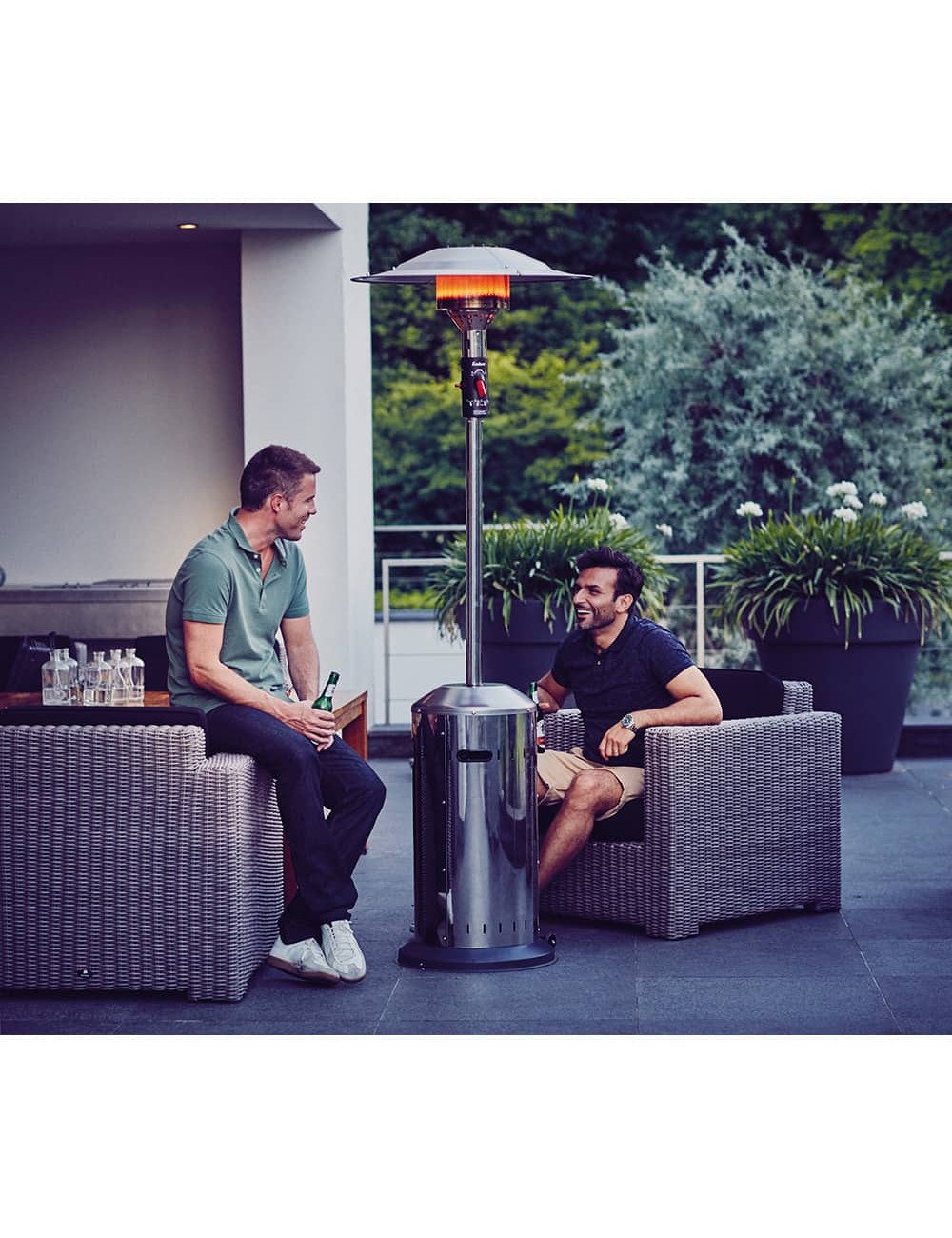 Estufa elegance de exterior, 3500 w - 8000 w