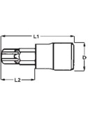 VASO 3/8"  TX10 M381210T-C VASO 3\8"  TX10 M381210T-C
