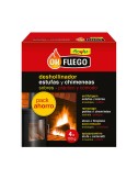 Okfuego deshollinador en sobres para estufas y chimeneas 4 uds x 100 g
