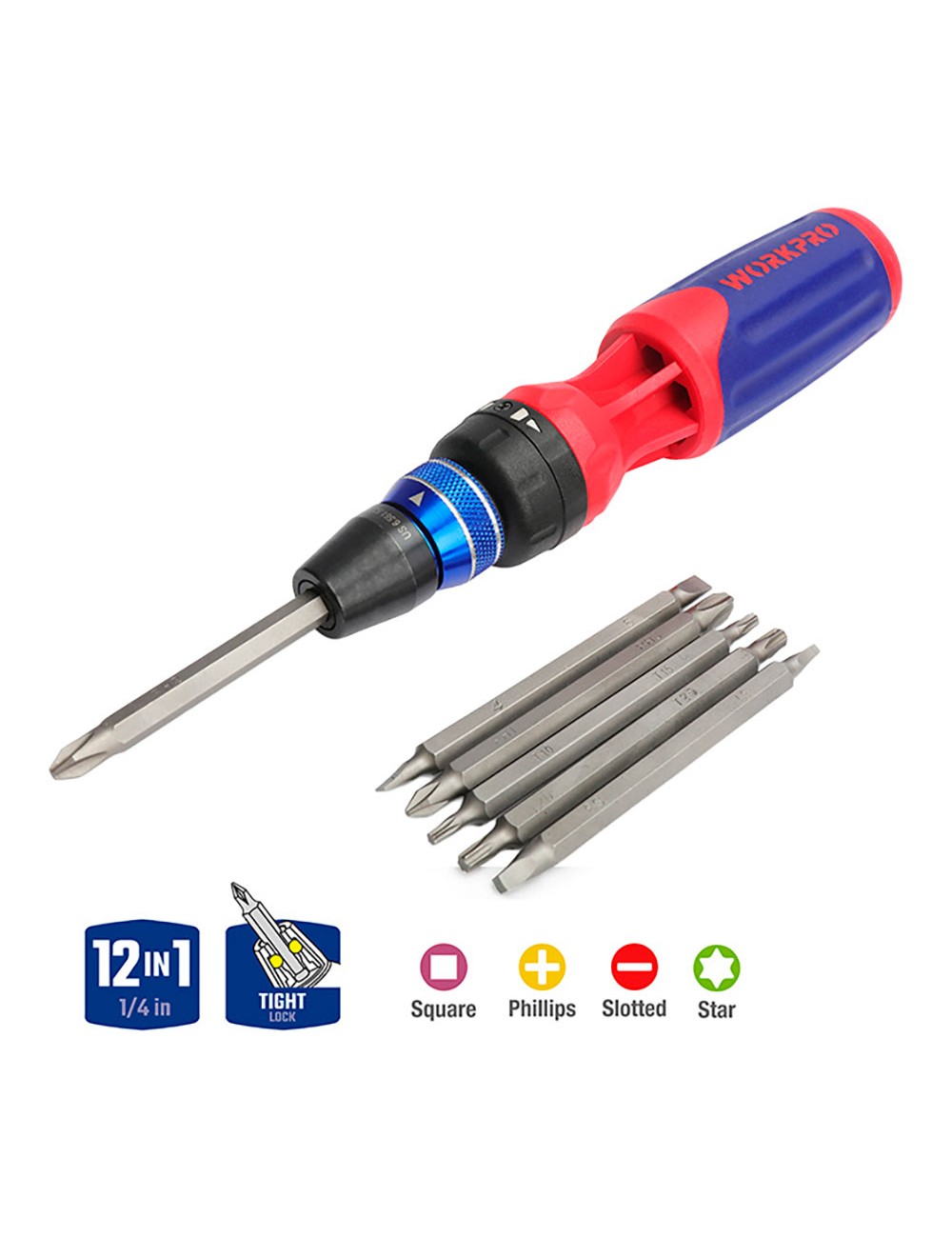 Destornillador carraca 12 en 1