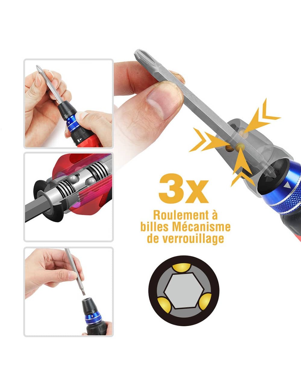 Destornillador carraca 12 en 1