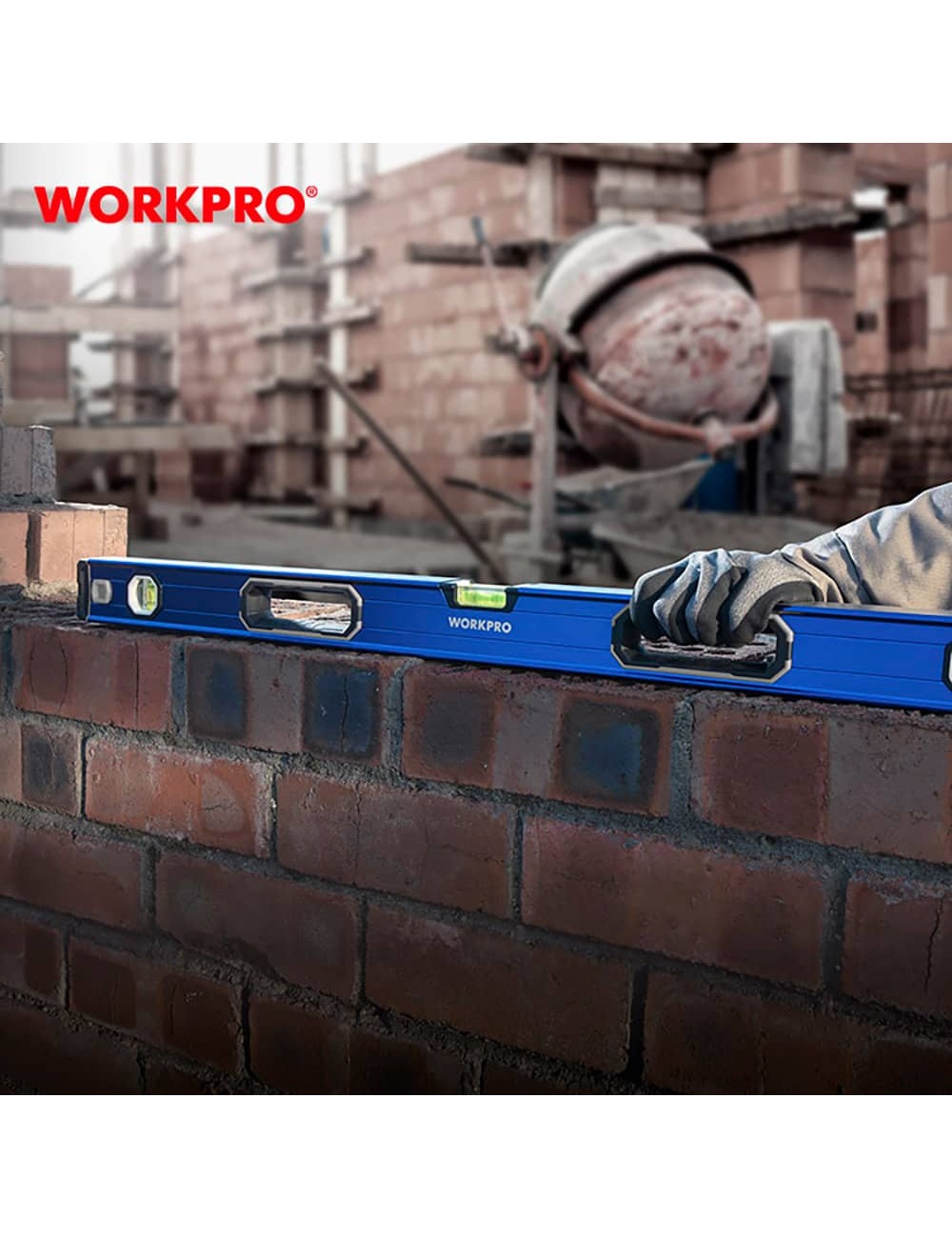 Nivel de burbuja con base mágnetica 90 cm