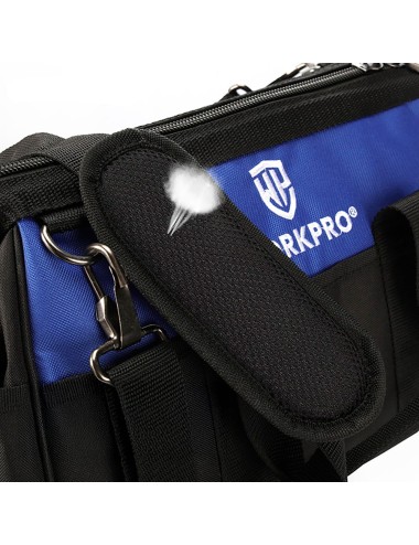 Bolsa de herramientas con cremallera (herramienta no incluida), 51 x 26 x 29 cm