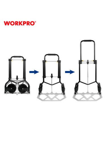 Carrito de transporte, plegable