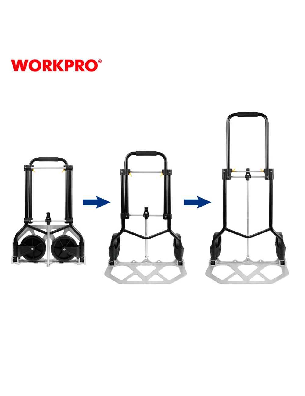 Carrito de transporte, plegable