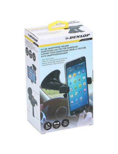 Soporte de smartphone giratorio para coche