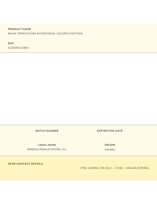 Bolsa térmica cervical para microondas, 42 x 14 cm, colores surtidos