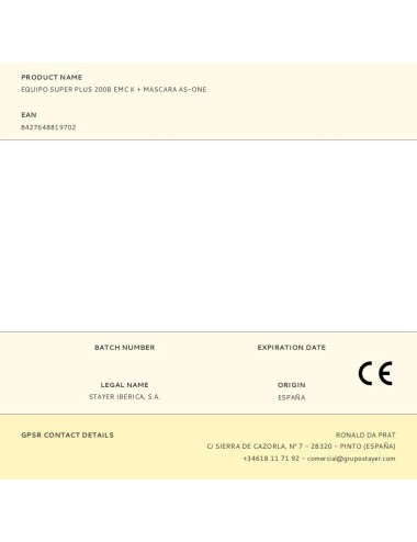 Equipo de soldadura super plus 200 b + máscara as-one