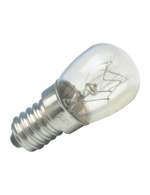 Bombilla incandescente pebetero e-14 25 w 26 x 60 mm
