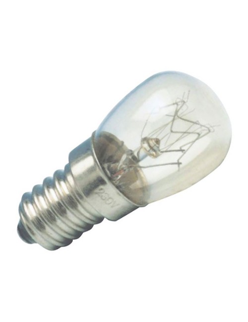 Bombilla incandescente pebetero horno 300°c 25 w 55 lm 240 - 260 v