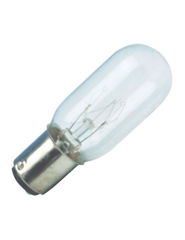 Bombilla incandescente tubular bayoneta, 15 w