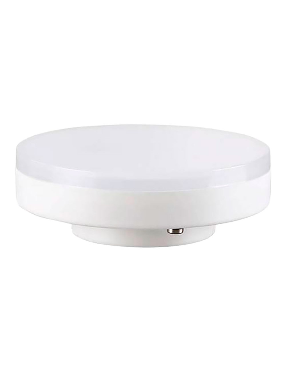 Bombilla led blanca gx53 6 w 400 lm 1800 k luz cálida ø73 x 26 mm