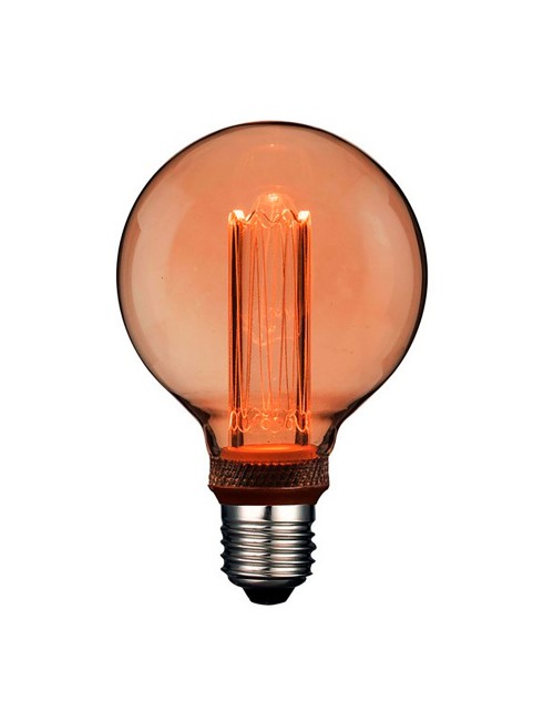Bombilla led g95 decorativa globo e27 4 w 200 lm 1800 k luz cálida ø95 x 145 mm
