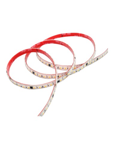 Tira led blanca 4000 k, luz día, flexible profesional, 16 w/m, 1600 lm/m, 120 led/m, 230 v, ip65, rollo 50 m x 10 x 2,5 mm