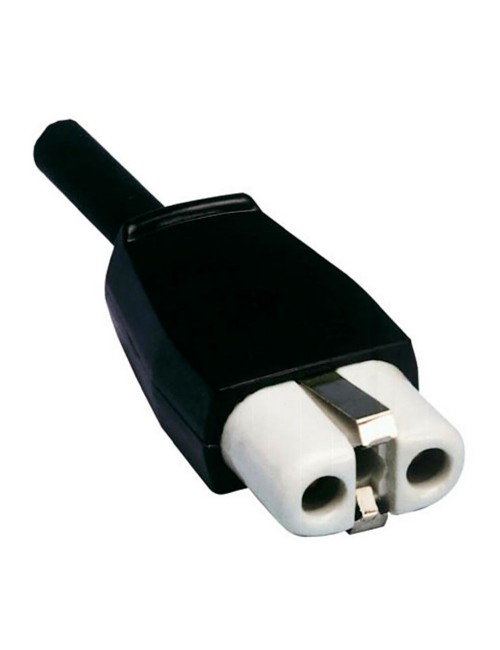 Base aérea bipolar esteatita 16 a 250 v~ 40 x 75 x 21 mm