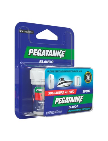 Pegamento epóxico bi-componente blanco, 44 ml